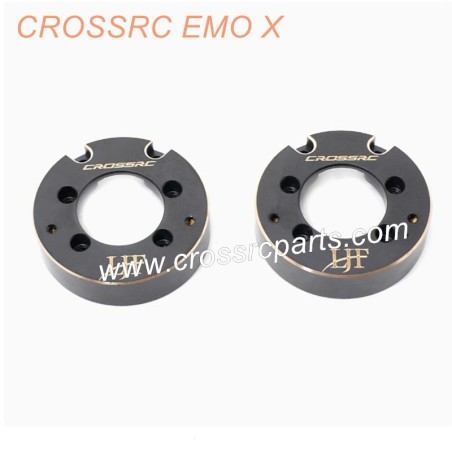 CROSS RC EMO X 1/8 RC Car Parts Black gold counterweight one pair