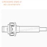 CROSSRC EMO X RTR Off-Road Car Parts Front CVD (long) 95091 CS-97401074-2
