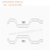 CROSSRC EMO X RTR Off-Road Car Parts Frame 71290 71291 CS-97401060