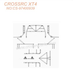 86-CROSSRC XT4 Accessories Pipe rack kit CS-97400939
