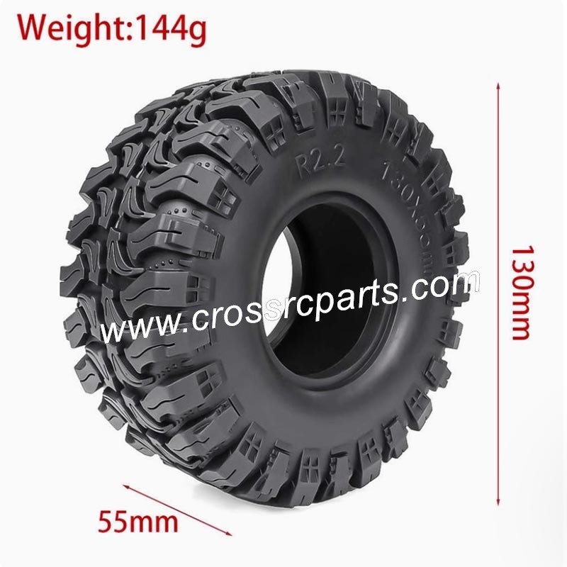 CROSSRC EMOX2 Big Lion RC CAR Parts 2.2 inch climbing car tire boots tire-1 CROSSRC EMOX2 Big Lion RC CAR Parts 2.2 inch climbing car tire boots tire-1