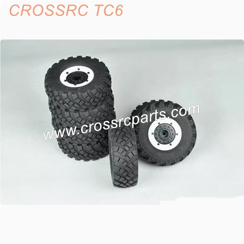 39-CROSSRC TC6 Accessories Metal Wheels and Tires-1 39-CROSSRC TC6 Accessories Metal Wheels and Tires-1