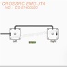 95-CROSSRC EMO JT4 parts light board kit 87114 CS-97400920