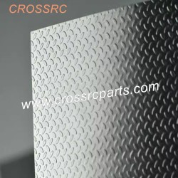 151-CROSSRC SGSR SP FR SU KR VR accessories, aluminum cross pattern simulated anti-skid protective plate-2