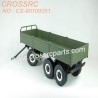47-CROSSRC MC4 MC6 Accessories Simulation Full Trailer KIT Kit CS-90100051-2