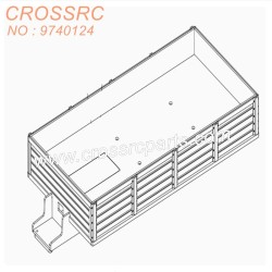 14-CROSSRC Other accessories Rear bucket Original accessories 9740124-1