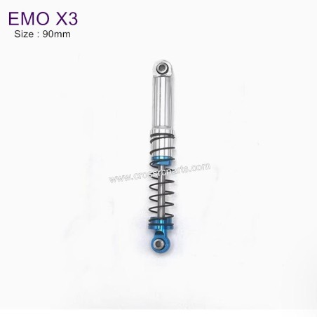 CROSSRC EMO X3 Parts Aluminum Alloy Modified Lightweight Shock Absorber 90mm-2