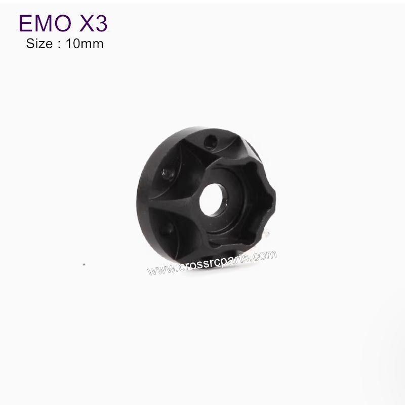 CROSSRC EMO X3 Parts 10mm Connector (Black Aluminum Alloy) x1
