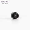 CROSSRC EMO X3 Parts 20mm Connector (Black Aluminum Alloy) x1