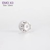 CROSSRC EMO X3 Parts 20mm Connector (Silver Aluminum Alloy) x1