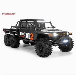 Crossrc EMO XL2 Rock RC Crawler RTR 1/8 6x6 Brushless Large RC Truck (without battery)GRAY-2