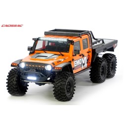 Crossrc EMO XL2 Rock RC Crawler RTR 1/8 6x6 Brushless Large RC Truck (without battery) ORANGE-1