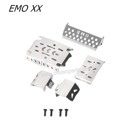 CROSSRC EMO XX Parts 4x4 Guard Plate Metal Armor Chassis Armor