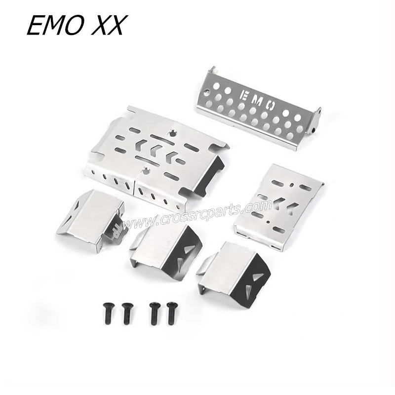 CROSSRC EMO XX Parts 6x6 Guard Plate Metal Armor Chassis Armor