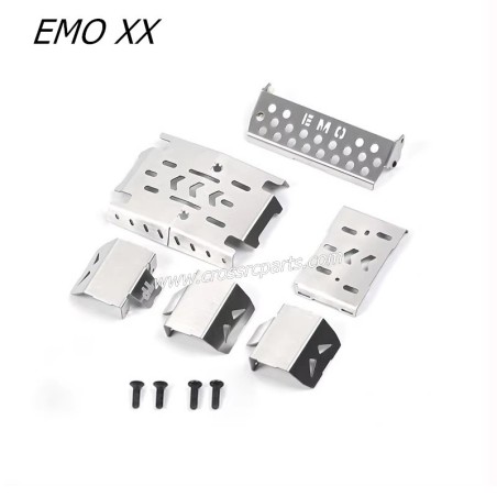 CROSSRC EMO XX Parts 6x6 Guard Plate Metal Armor Chassis Armor