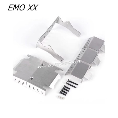 CROSSRC EMO XX Parts 6x6 304 Stainless Steel Chassis Armor