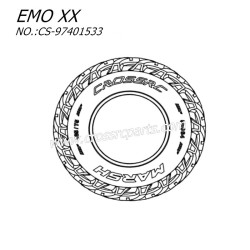 CROSSRC EMO XX Parts Swamp Tire Tread V Tread CS-97401533
