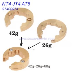 CROSSRC EMO JT4 NT4 AT6 Parts CNC Metal Door Bridge Special Counterweight 97401051