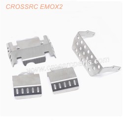 CROSSRC EMOX2 Big Lion RC CAR Parts stainless steel armor