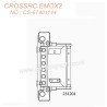 CROSSRC EMO X2 1/8 Climbing Car Parts crossbeam bracket CS-97401144-1