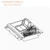 CROSSRC EMOX Big Rhino RC CAR Parts Blue Shell Assembly CS-97401243-2