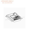 CROSSRC EMOX Big Rhino RC CAR Parts Silver Shell Assembly CS-97401242-1