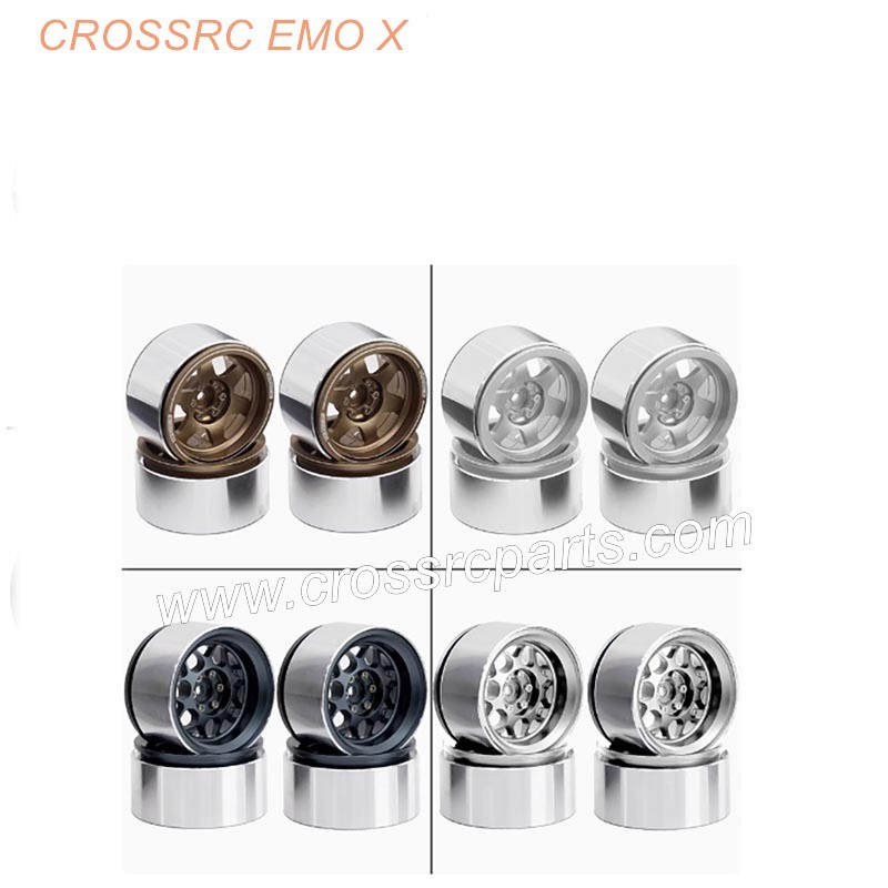 CROSSRC EMOX Big Rhino RC CAR Parts 2.2-inch metal wheels-2 CROSSRC EMOX Big Rhino RC CAR Parts 2.2-inch metal wheels-2